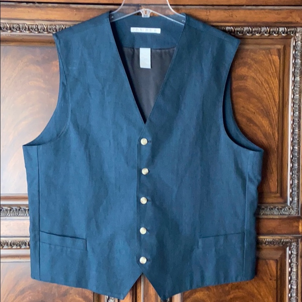 Perry Ellis Dark Blue Vest